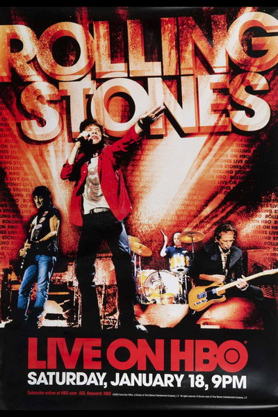 Póster de Rolling Stones Live from Madison Square Garden