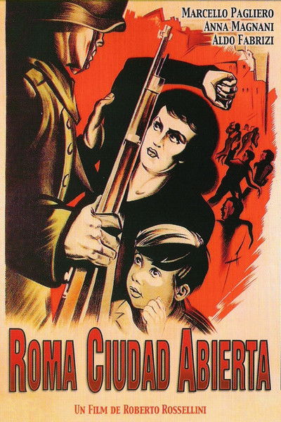 Póster de Roma, ciudad abierta