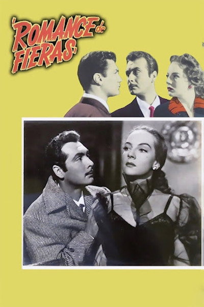 Póster de Romance de fieras