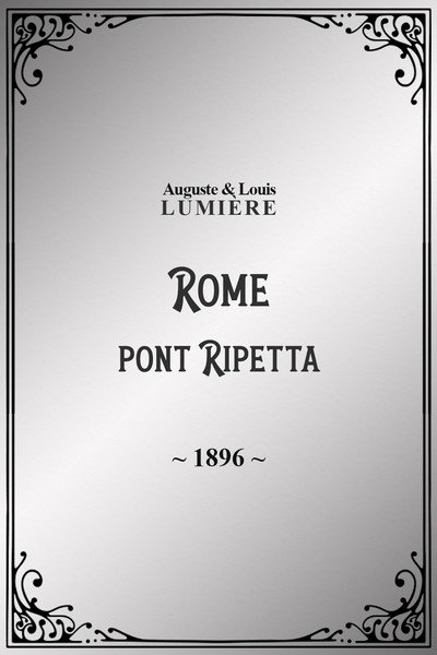 Póster de Rome, pont Ripetta