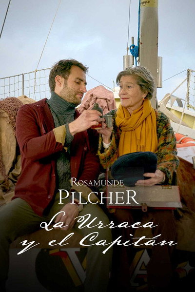 Póster de Rosamunde Pilcher. La urraca y el capitan