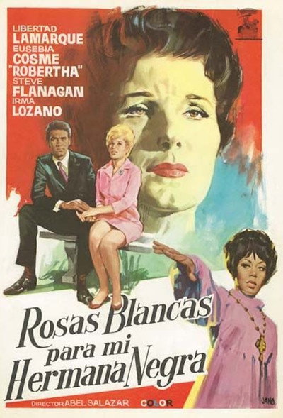 Póster de Rosas blancas para mi hermana negra