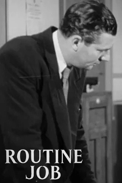 Póster de Routine Job: A Story of Scotland Yard