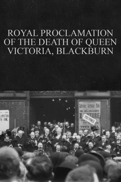 Póster de Royal Proclamation of the Death of Queen Victoria, Blackburn