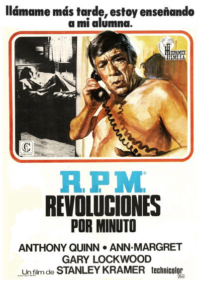 Póster de RPM: revoluciones por minuto