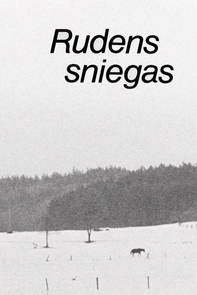 Póster de Rudens sniegas