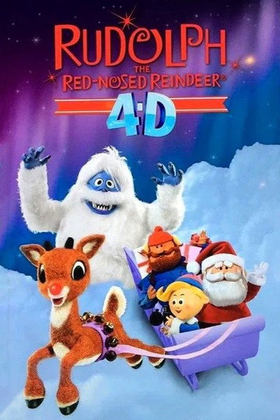 Póster de Rudolph the Red-Nosed Reindeer 4D Attraction