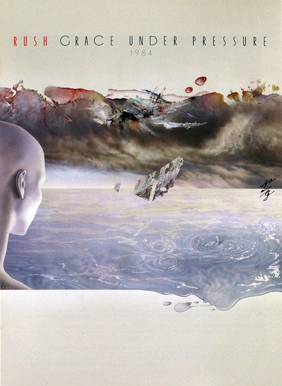 Póster de Rush: Grace Under Pressure Tour