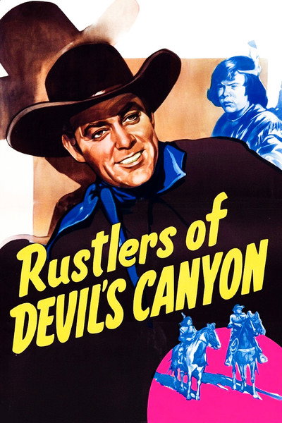 Póster de Rustlers of Devil's Canyon
