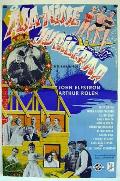 Póster de Åsa-Nisse jubilerar