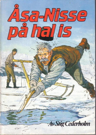 Póster de Åsa-Nisse på hal is
