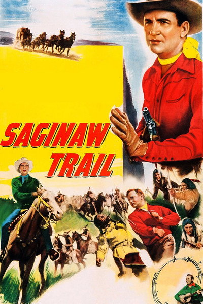 Póster de Saginaw Trail