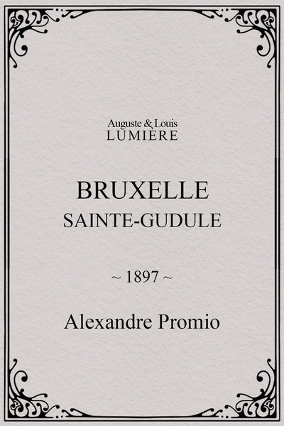 Póster de Sainte-Gudule