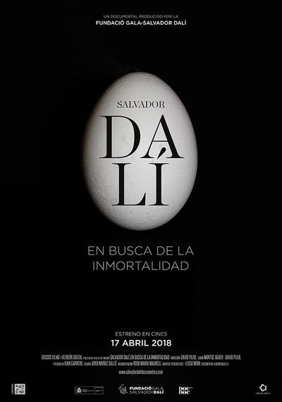 Póster de Salvador Dalí: en busca de la immortalidad