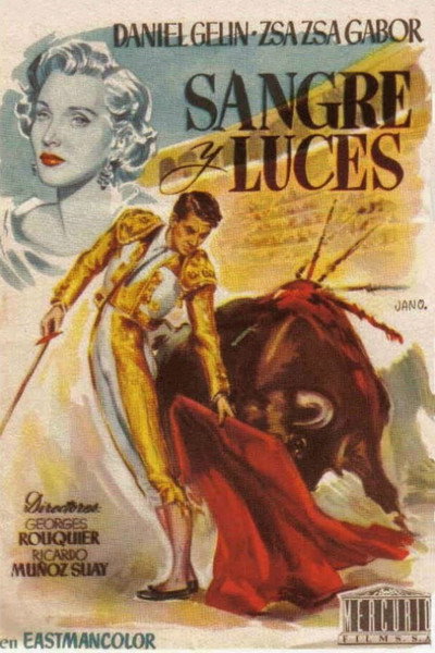 Póster de Sangre y luces