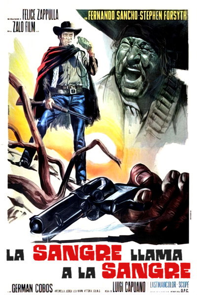 Póster de Sangue chiama sangue