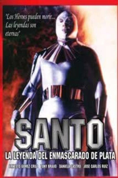 Póster de Santo: la leyenda del enmascarado de plata