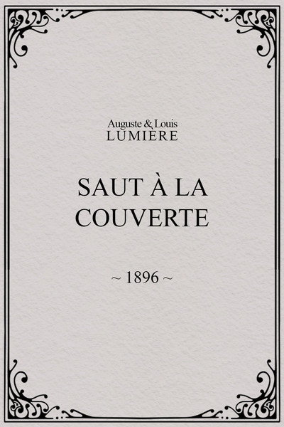 Póster de Saut à la couverte