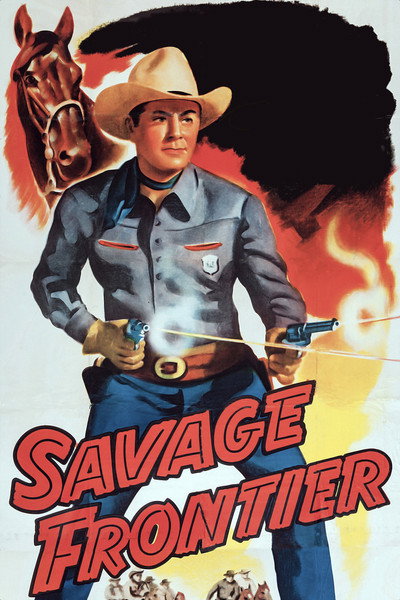 Póster de Savage Frontier