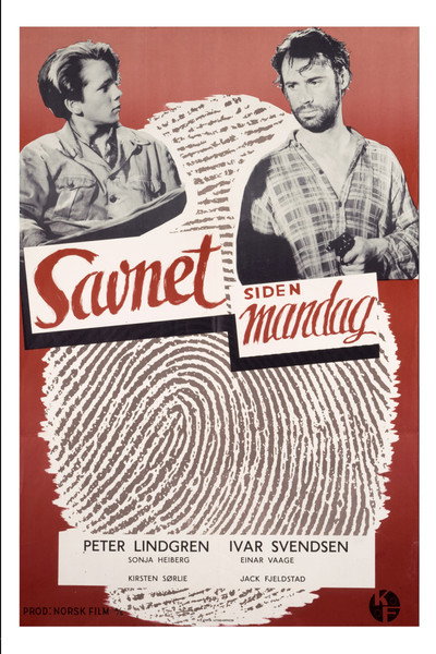 Póster de Savnet siden mandag