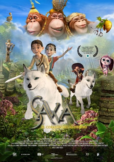 Póster de Savva y El Dragón de Fuego