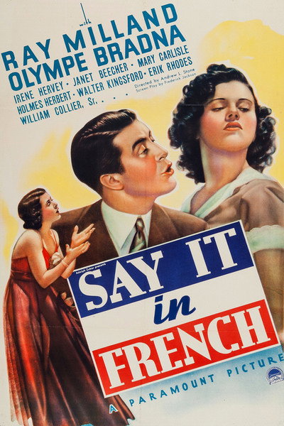 Póster de Say It in French