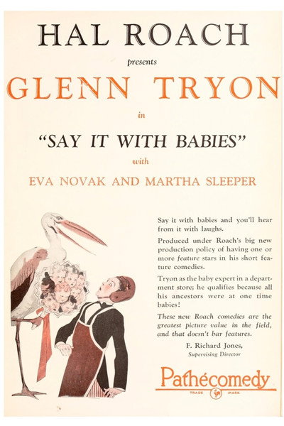 Póster de Say It with Babies