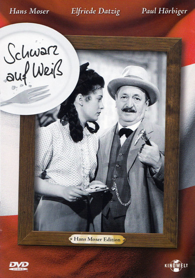 Póster de Schwarz auf weiß