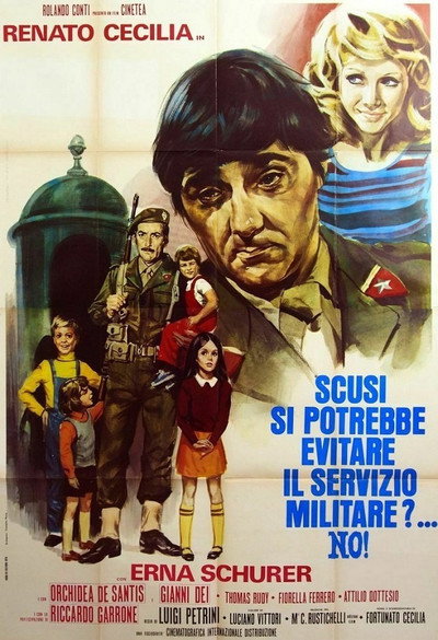 Póster de Scusi si potrebbe evitare il servizio militare? ...No!