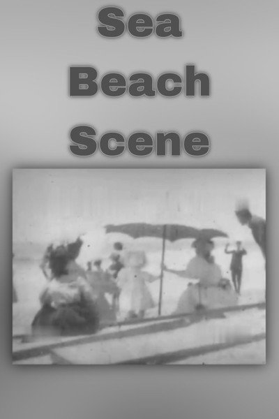 Póster de Sea Beach Scene