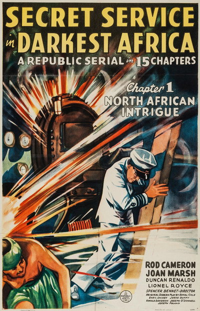 Póster de Secret Service in Darkest Africa