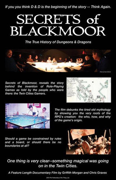 Póster de Secrets of Blackmoor: The True History of Dungeons & Dragons