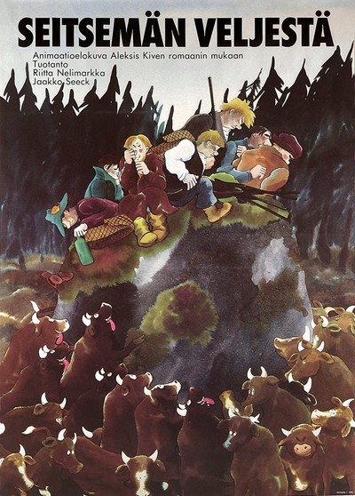 Póster de Seitsemän veljestä