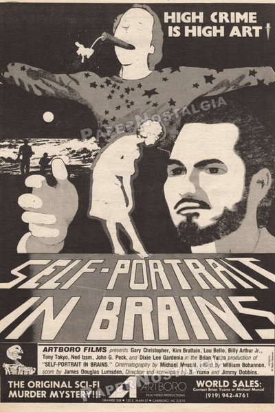 Póster de Self Portrait in Brains