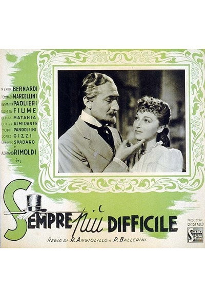 Póster de Sempre più difficile