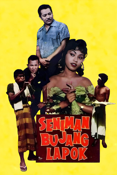 Póster de Seniman bujang lapok