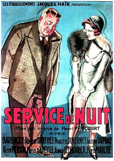 Póster de Service de nuit