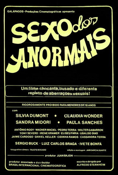 Póster de Sexo dos Anormais