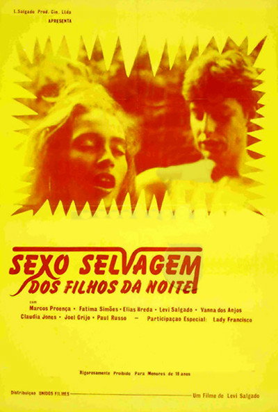 Póster de Sexo Selvagem dos Filhos da Noite