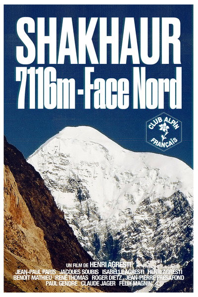 Póster de Shakhaur 7116m, Face Nord