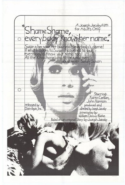 Póster de Shame, Shame, Everybody Knows Her Name