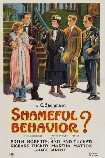 Póster de Shameful Behavior?
