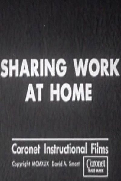 Póster de Sharing Work at Home