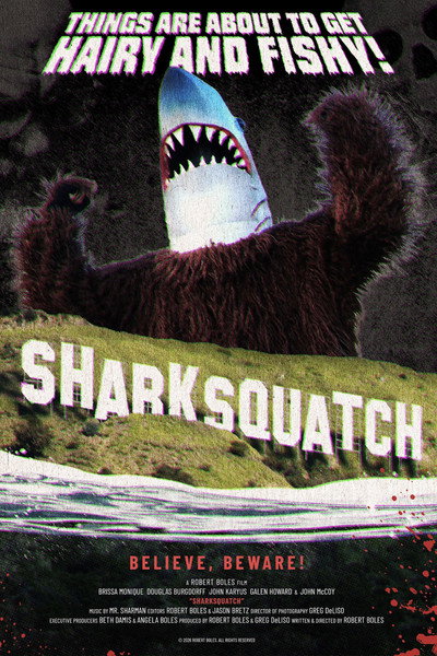 Póster de Sharksquatch