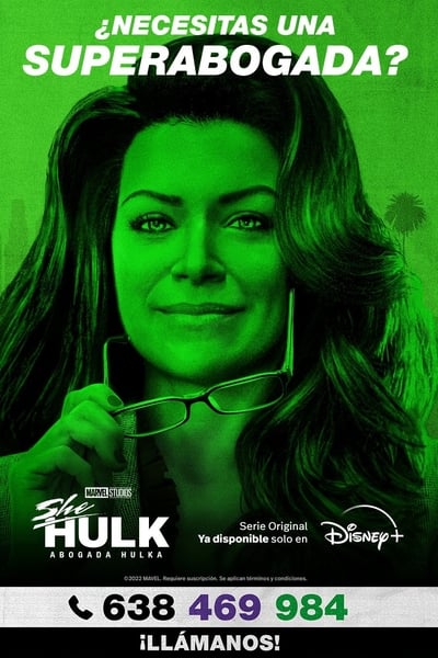 Póster de She-Hulk: abogada Hulka
