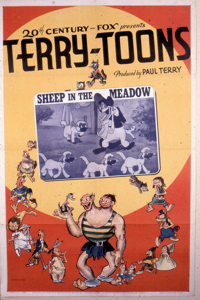 Póster de Sheep in the Meadow