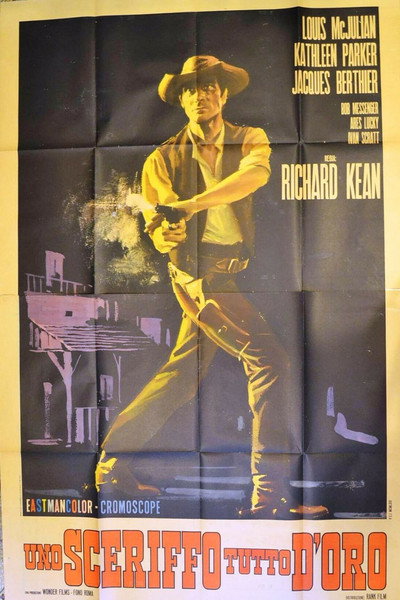 Póster de Sheriff with the Gold