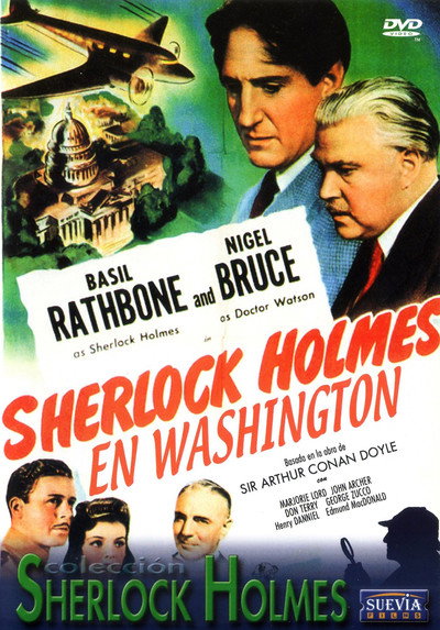 Póster de Sherlock Holmes en Washington