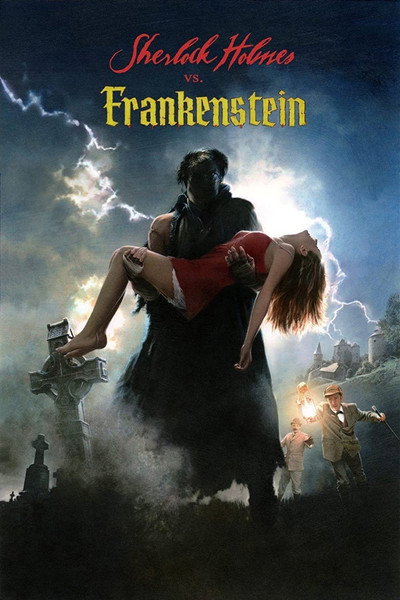 Póster de Sherlock Holmes vs. Frankenstein