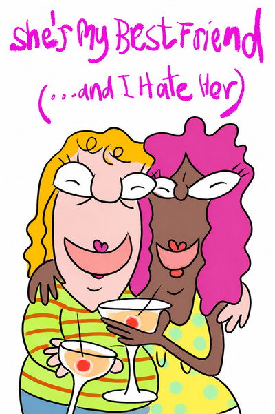 Póster de She's My Best Friend (And I Hate Her)